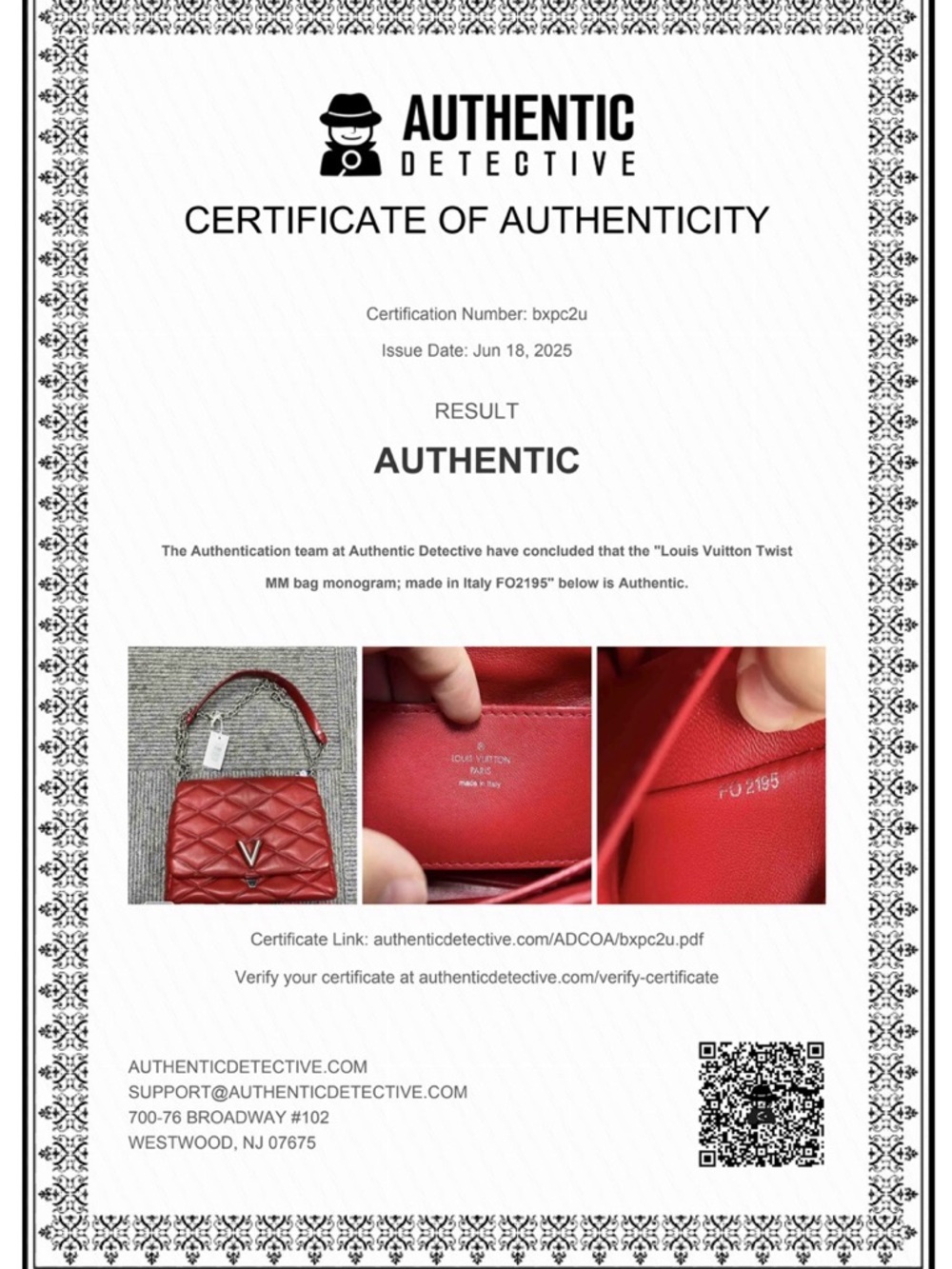Louis Vuitton Go-14 MM with COA - Picture 14 of 14
